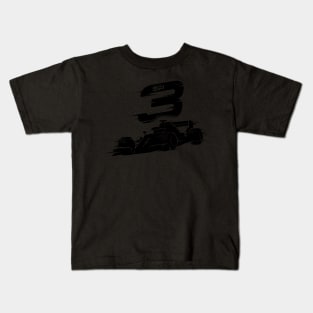 We Race On! 3 [Black] Kids T-Shirt